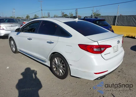 2015 Hyundai Sonata Limited from USA, damaged, VIN 5NPE34AF3FH020925